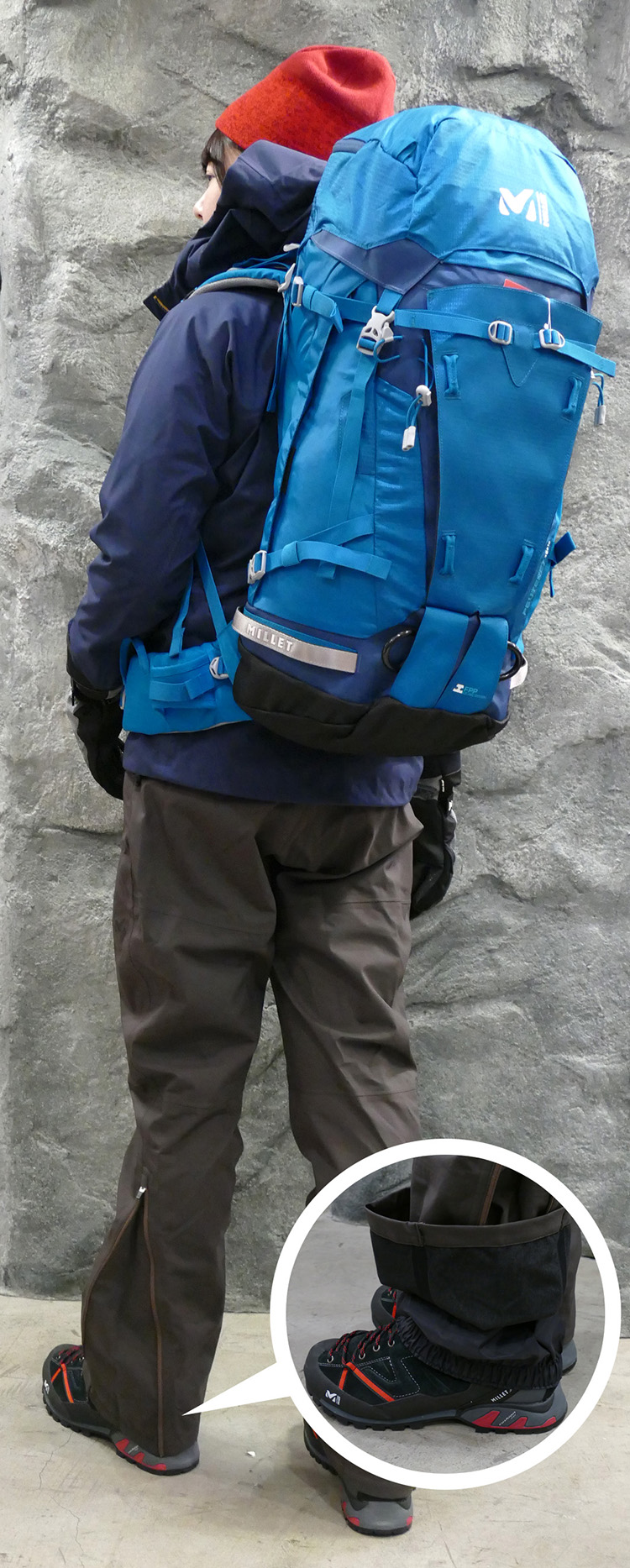 雪山ファッションコーデ（MILLET編）／アウトドアファッションコーデ特集 ファッション 女性のための登山情報サイト 山ガールネット