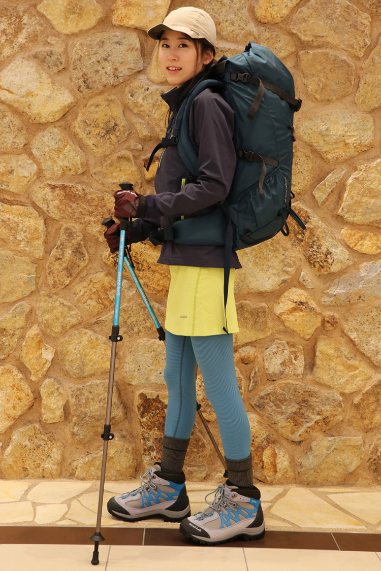 18夏山ファッションコーデ Mont Bell編 アウトドアファッションコーデ特集 ファッション 女性のための登山情報サイト 山ガールネット